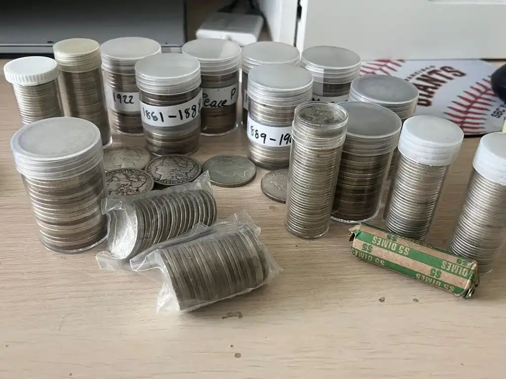 Selling 90% Circulated/cleaned/cull American Junk Silver For Stacking Melt or Collecting