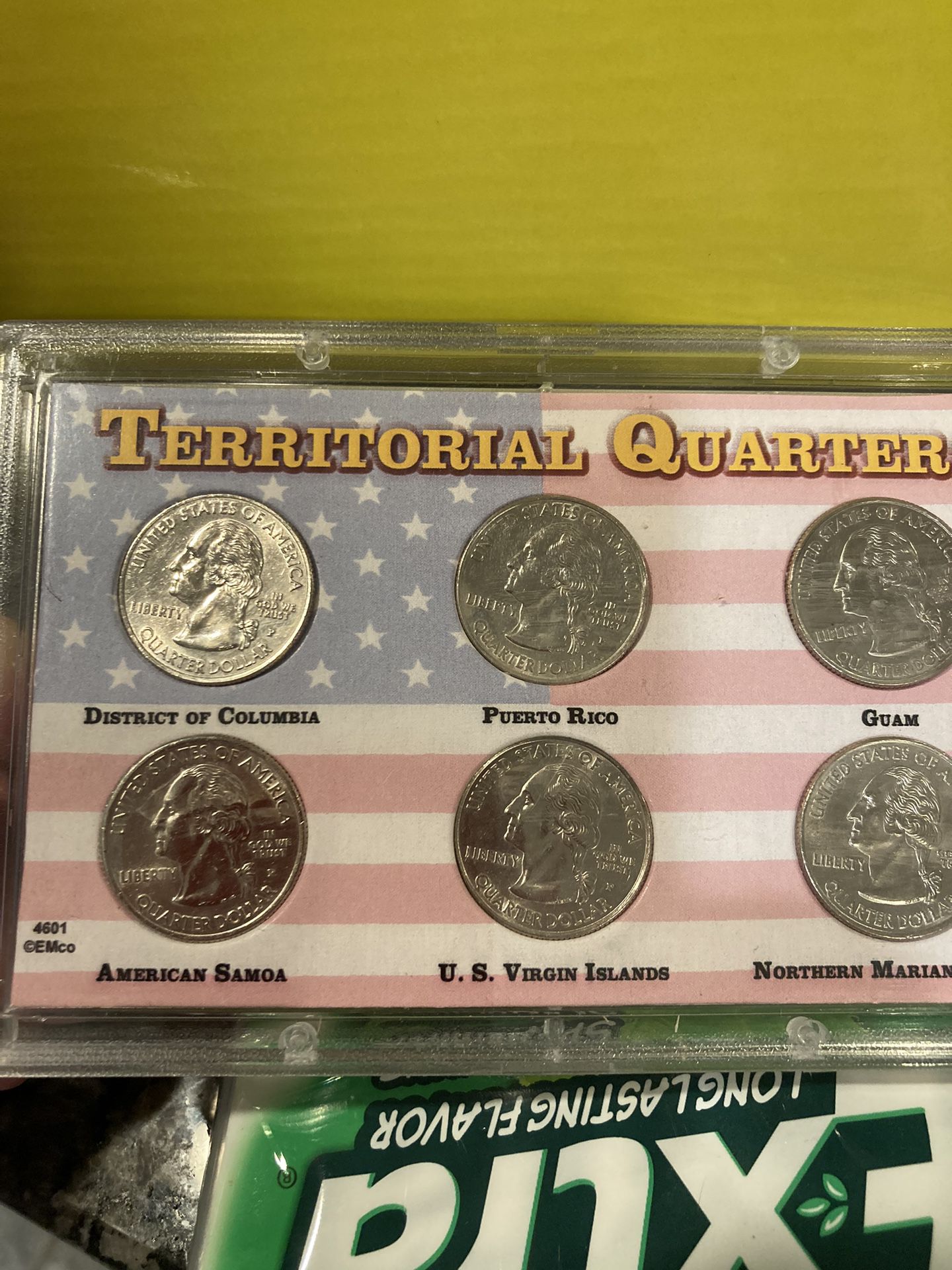  Low Mint  Territorial USA Quarter Set  Coins