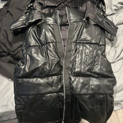 Amiri Leather Vest