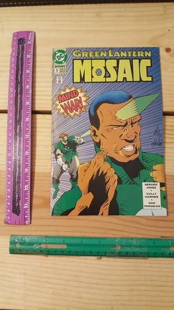 Green lantern mosaic #5 dc comic
