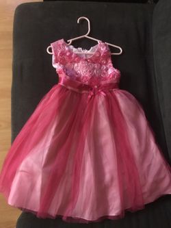 Little girls pink dress 5T