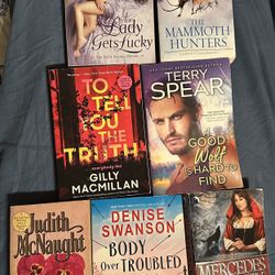 Lot Of 7  Books 