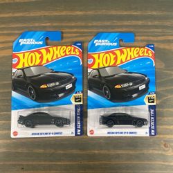 2x 2025 Hot Wheels SkylineGTR GT-R R32 Black Fast And Furious A Case NEW