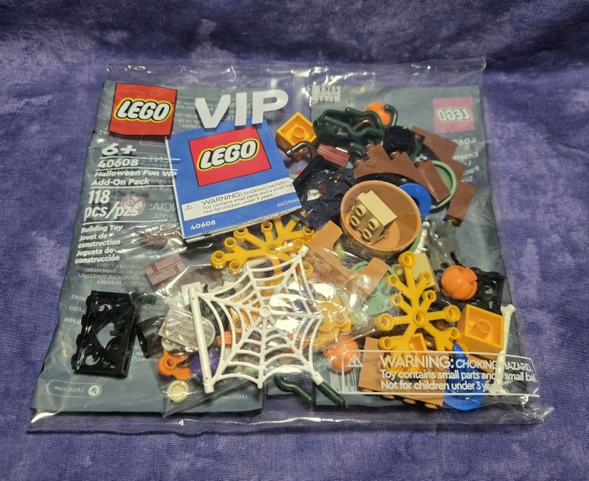 Lego 40608 Halloween Fun VIP Add-On Pack • NIB Retired