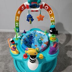 Baby Einstein Exersaucer, Activity Center With Toys, Lights And Songs