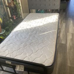 Twin Bed With Mattress 