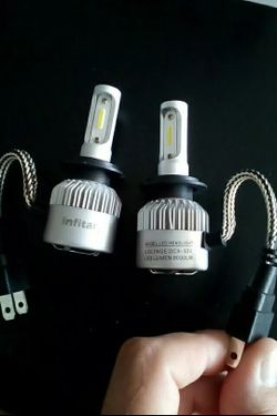 2 pcs LED Car Headlights, Fogs, & Daytime (White 6500k, 8000 Lumens) *6 Months Warranty*