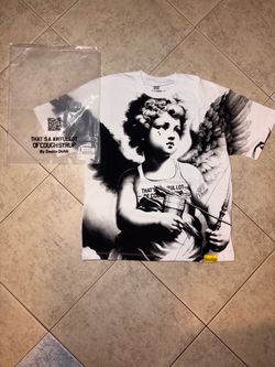 White alocs shirt