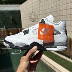 Air Jordan 4 Retro White Cement 2025