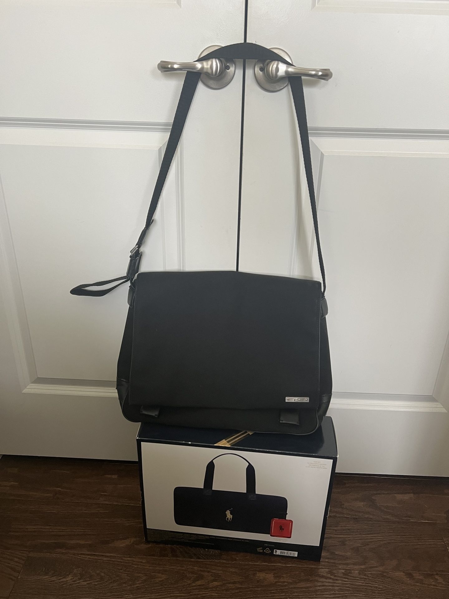 Lacoste Messenger Bag & Ralph Lauren Duffle Bag