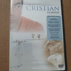 dvd cristian castro en grande brand new 
