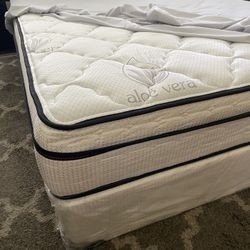 Guest Room Queen Mattress And Box Spring 