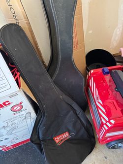 Guitar Gig Bag and case