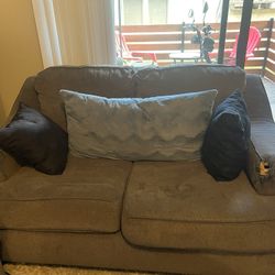 Couches and pillows