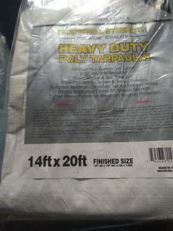14x20 heavy duty tarp