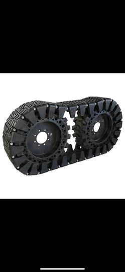 Set of Over The Tire Tracks Solid Rubber