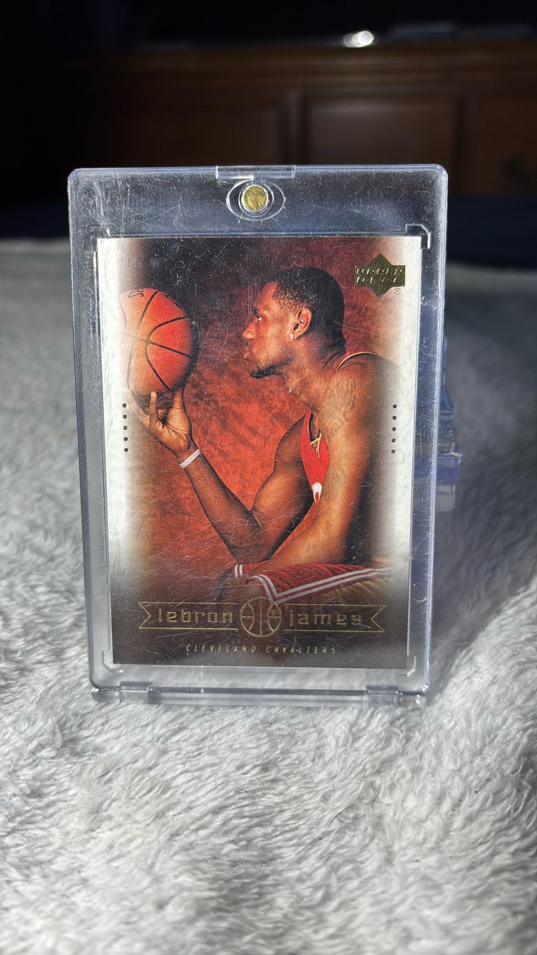2003 Upper Deck LeBron James Rookie Gold