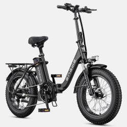 ENGWE 1125W Electric Bike for Adults, L20 2.0 20''×3.0" Fat Tire Electric Bicycle 52V 13Ah Removable Battery Max Range 68Miles & 28MPH for Urban Commu