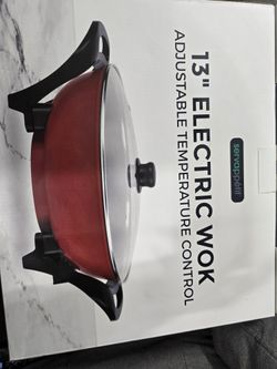 Servappetit 13" electric wok