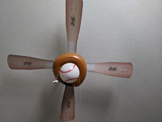 Baseball Themed Ceiling Fan