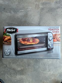 Parini Stainless Steel Toaster Oven