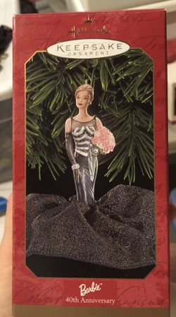 Hallmark 40th Anniversary Barbie ornament