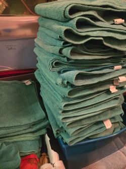 Towels used