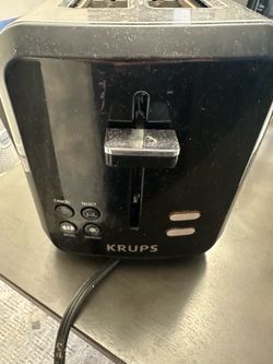 Krups 2 slice stainless toaster