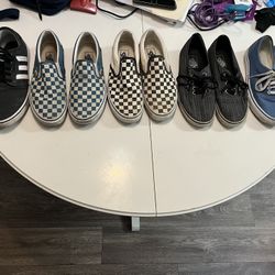 Checkered Vans