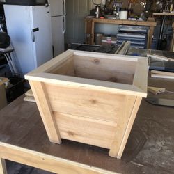 Tapered Planter Box, Custom Made