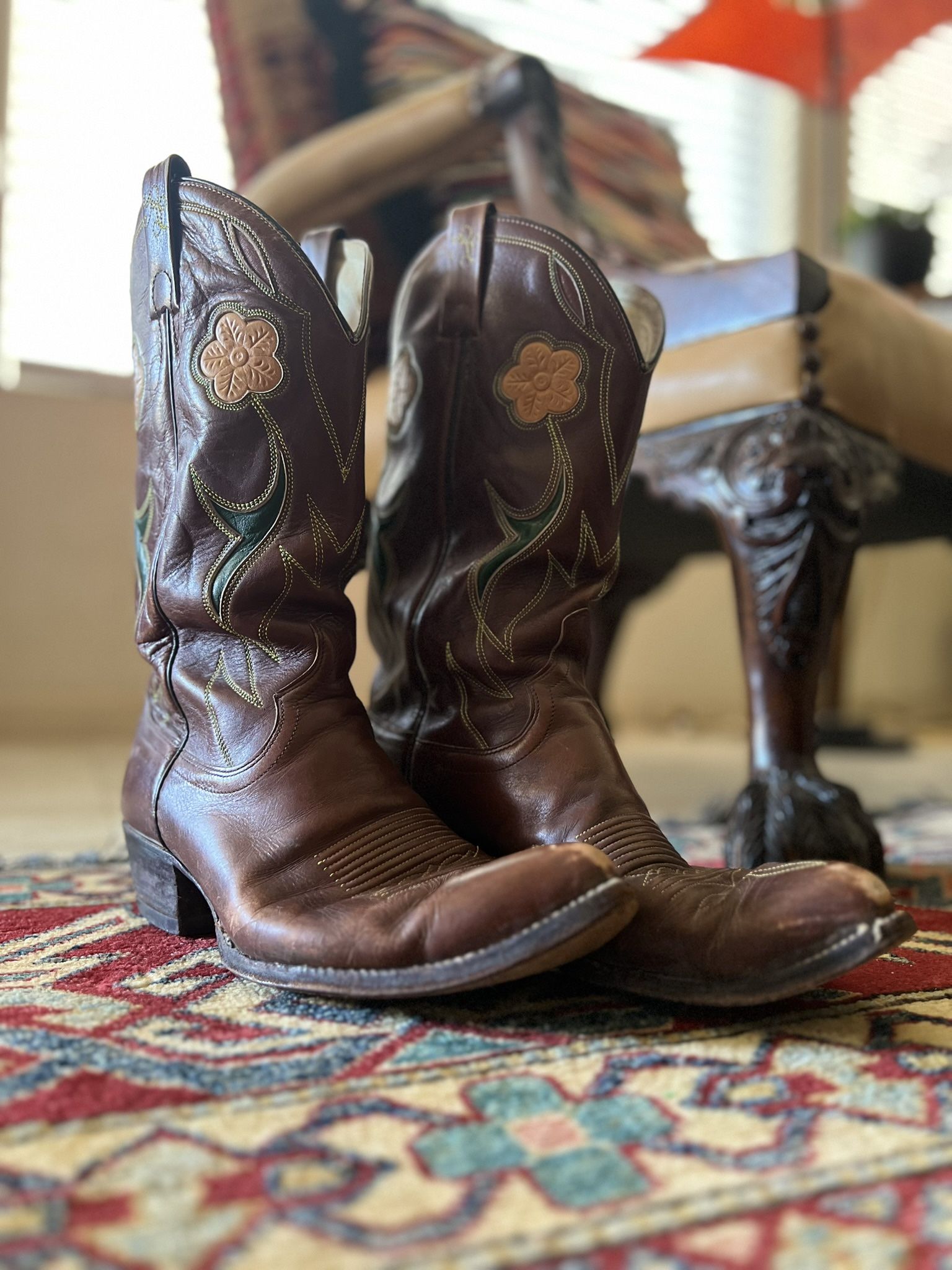 Men’s Ralph Lauren Vintage Cowboy Boots 