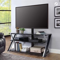 NEW IN SEALED BOX: Whalen Xavier 3-in-1 TV Stand for 37"-70" TVs (Black)