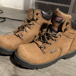 Red Wing Steel Toe Work Boots