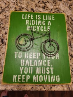 Bicycle sign art