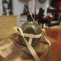 Vietnam Era NVA  Canteen And Strap