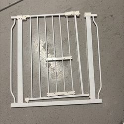 Dog Gate With Cat Door 
