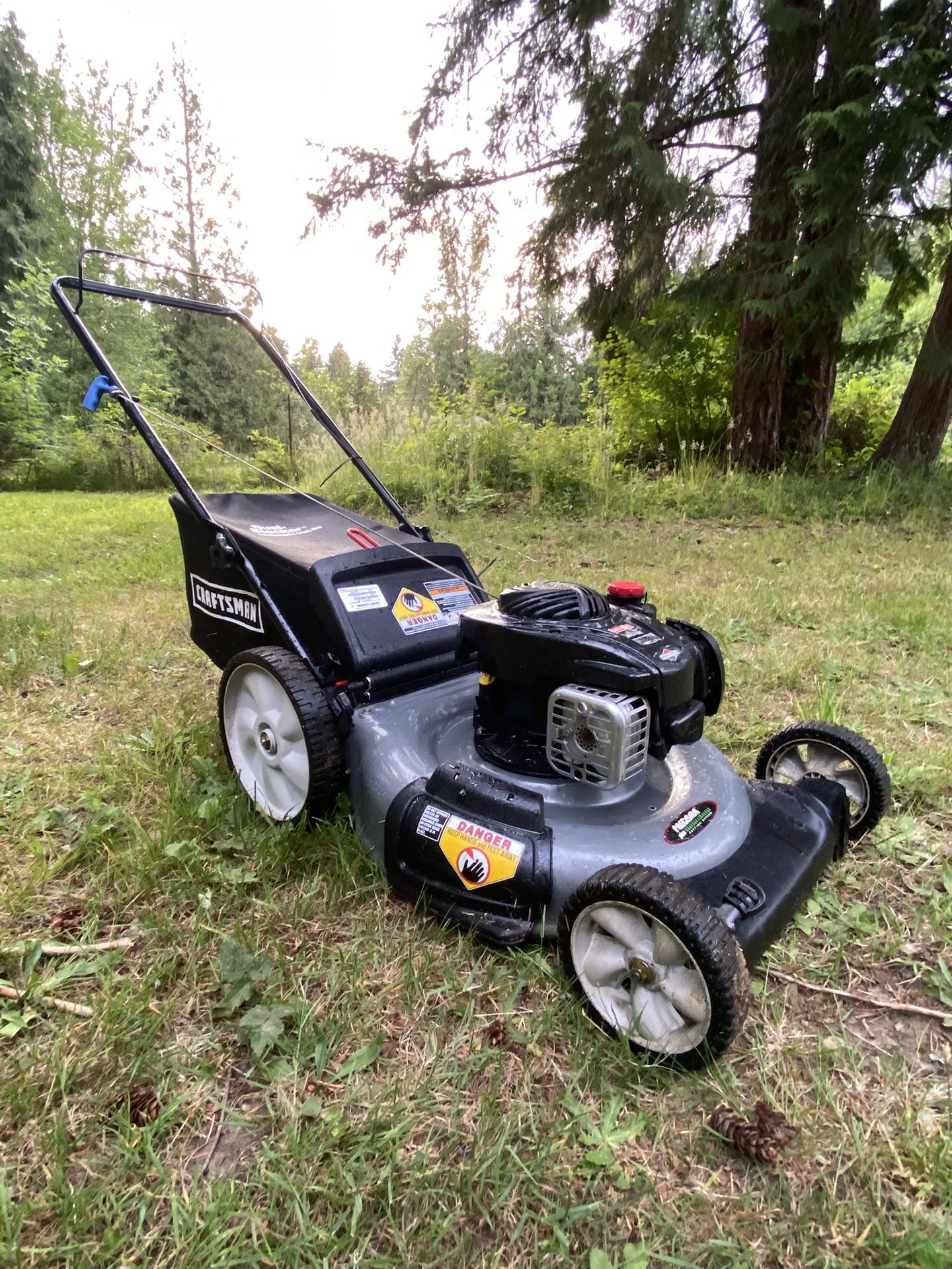 FS: Craftsman Mower Silver 5.0 Push Lawnmower