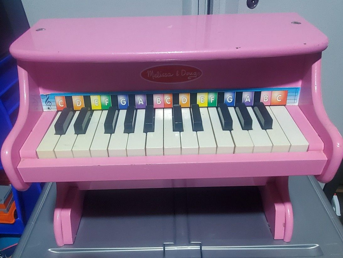 Pink Musical Piano For Kids