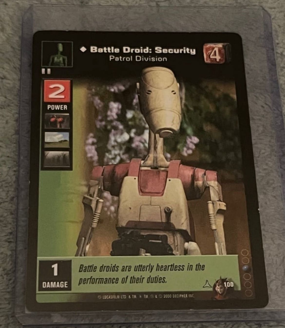 Star Wars Battle Droid: Security, Patrol Division - Battle of Naboo - Young Jedi