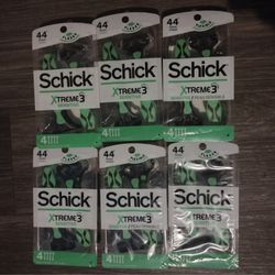 Schick Xtreme 3 Blade Disposable Razors BUNDLE