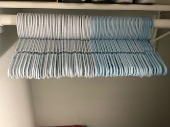 BABY/TODDLER HANGERS FOR CLOTHING- Totals 93
