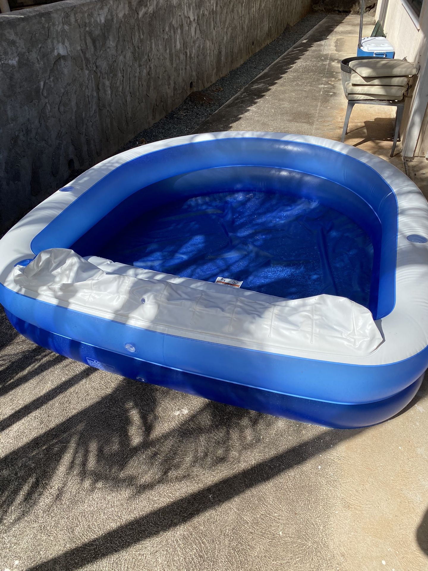 Used Intex swim center inflatable pool