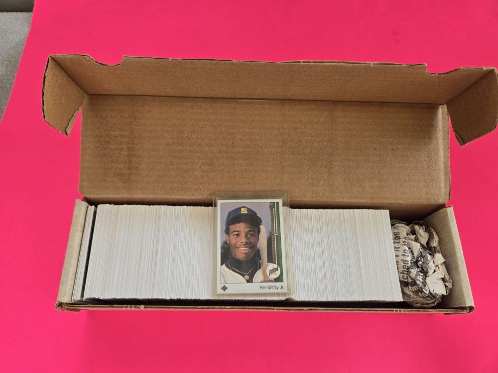 1989 UPPER DECK COMPLETE SET 1-800 KEN GRIFFEY JR ROOKIE