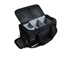 HAVEN ATHLETIC Black Small Organized Duffel Bag,  hydrox CrossFit
