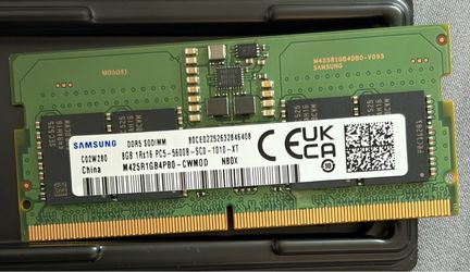 Samsung 8GB x2 DDR5 SODIMM Laptop RAM