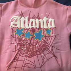 Sp5der Hoodie Pink Atlanta