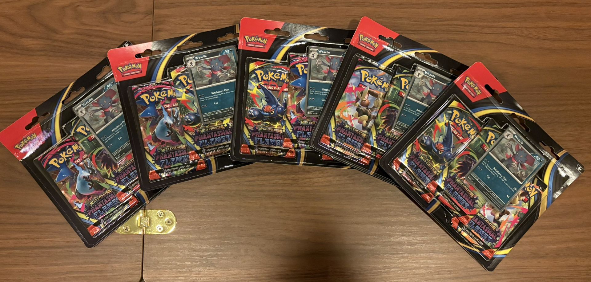 Pokemon Phantasmal Flames 3-pack Blister