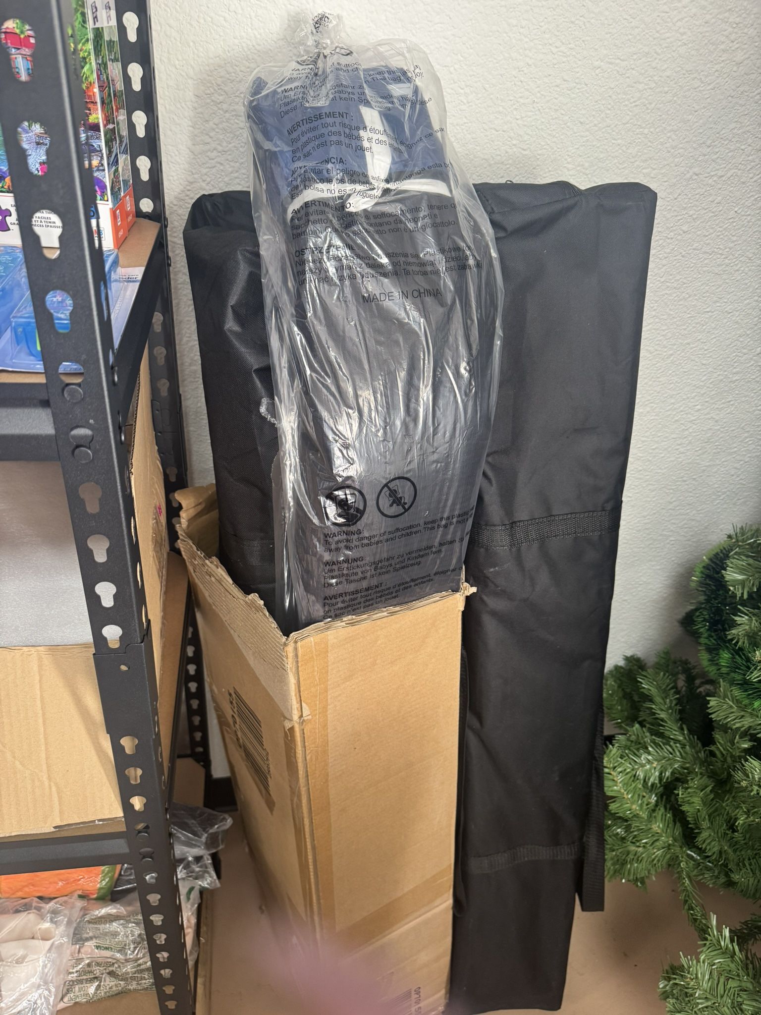 New Pop-Up Canopy Tent – Portable Outdoor Shade Shelter (Black)