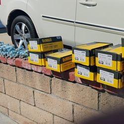 Over 800 DeWalt Concrete wedge Bolts $250