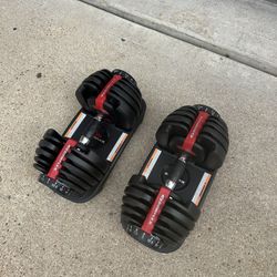 Bowflex Select Tech 552 Adjustable Pair Dumbbells $360